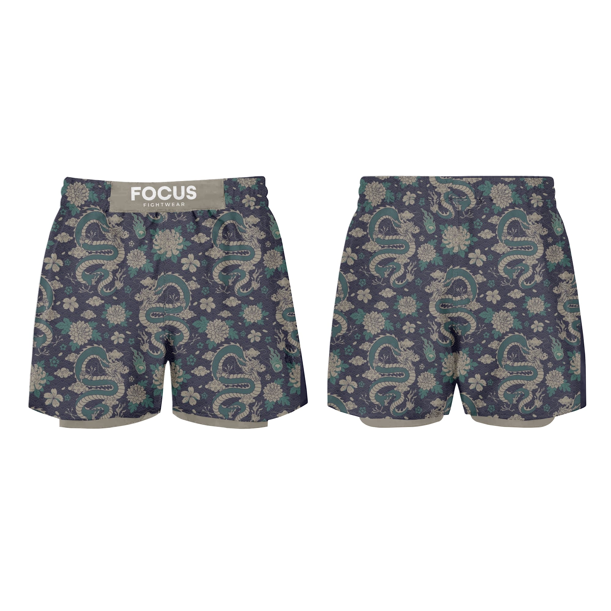 PRESALE The Dynasty Collection: Dragon No-Gi shorts